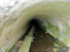 
Coldra Road pipeline tunnel, Blaenrhondda, February 2012